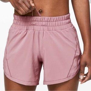 Lululemon Track That Short-Mid Rise-Mauve Vintage